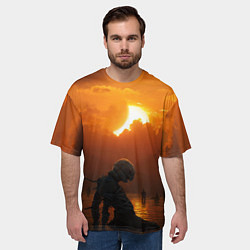 Футболка оверсайз мужская BERSERK БЕРСЕРК, цвет: 3D-принт — фото 2