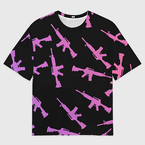 Мужская футболка оверсайз М4А1 / 3D-принт – фото 1