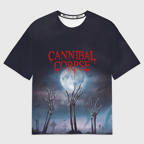 Мужская футболка оверсайз Cannibal Corpse Труп Каннибала Z / 3D-принт – фото 1