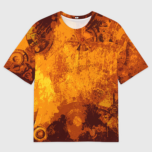 Мужская футболка оверсайз Стимпанк / 3D-принт – фото 1