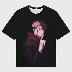 Мужская футболка оверсайз МАГИЧЕСКАЯ БИТВА SUKUNA