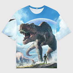 Мужская футболка оверсайз Ark Survival Evolved