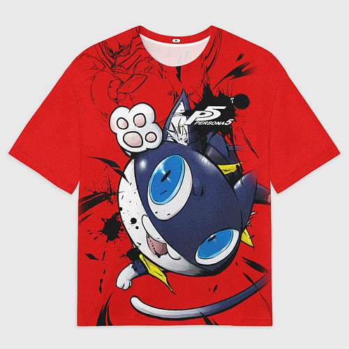 Мужская футболка оверсайз Персона 5 / 3D-принт – фото 1