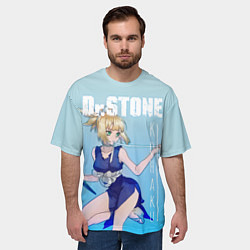 Футболка оверсайз мужская Kohaku, цвет: 3D-принт — фото 2