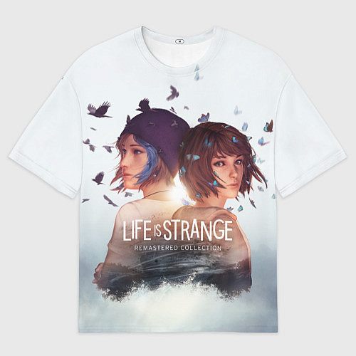 Мужская футболка оверсайз Life is strange Remaster / 3D-принт – фото 1