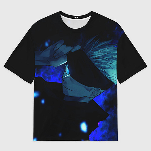 Мужская футболка оверсайз Магическая битва / 3D-принт – фото 1