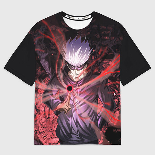 Мужская футболка оверсайз Магическая битва / 3D-принт – фото 1