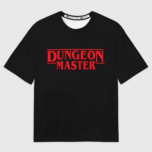 Мужская футболка оверсайз Stranger Dungeon Master / 3D-принт – фото 1