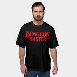 Футболка оверсайз мужская Stranger Dungeon Master, цвет: 3D-принт — фото 2