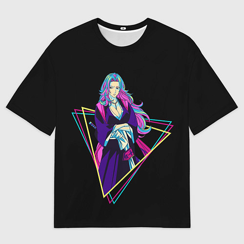 Мужская футболка оверсайз BLEACH - Рангику Мацумото / 3D-принт – фото 1