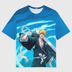 Футболка оверсайз мужская Bleach-Ichigo, цвет: 3D-принт