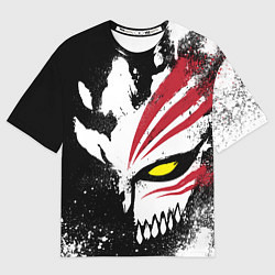 Футболка оверсайз мужская БЛИЧ МАСКА BLEACH, цвет: 3D-принт