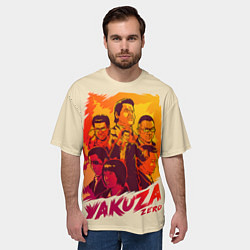 Футболка оверсайз мужская Ykuza Zero, цвет: 3D-принт — фото 2