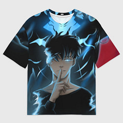 Мужская футболка оверсайз Solo leveling Manga