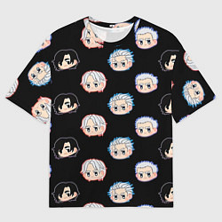 Футболка оверсайз мужская DMC Pattern, цвет: 3D-принт