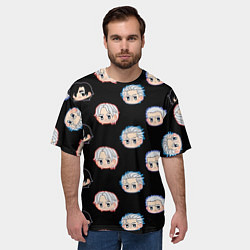 Футболка оверсайз мужская DMC Pattern, цвет: 3D-принт — фото 2