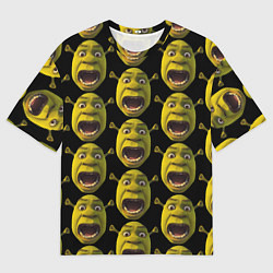 Мужская футболка оверсайз Шрек навсегда