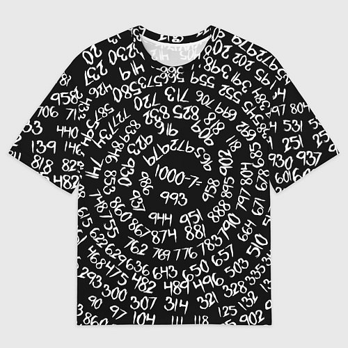 Мужская футболка оверсайз 1000-7 / 3D-принт – фото 1