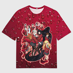 Мужская футболка оверсайз Kakegurui