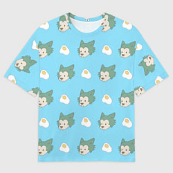 Футболка оверсайз мужская Legosi pattern, цвет: 3D-принт