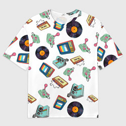 Мужская футболка оверсайз Стиль 80х