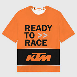 Мужская футболка оверсайз KTM READY TO RACE Z