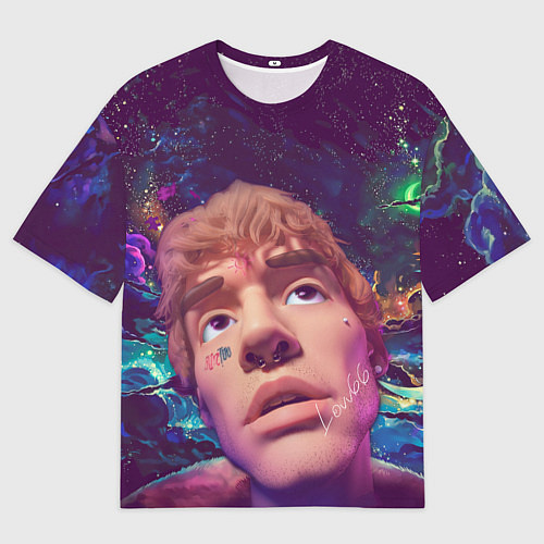 Мужская футболка оверсайз LOVV66 / 3D-принт – фото 1