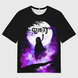 Футболка оверсайз мужская Demon Slayer: Kimetsu no Yaiba, цвет: 3D-принт