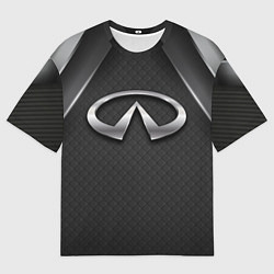 Мужская футболка оверсайз ИНФИНИТИ ТЕХНОЛОГИЧНЫЙ ПАТТЕРН