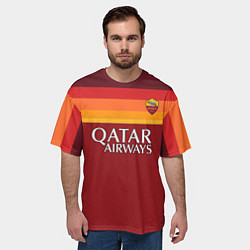 Футболка оверсайз мужская Мхитарян футболка Рома, цвет: 3D-принт — фото 2