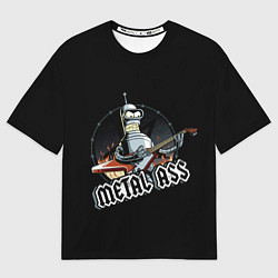 Мужская футболка оверсайз Metal Bender