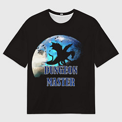 Футболка оверсайз мужская Dungeon Master, цвет: 3D-принт