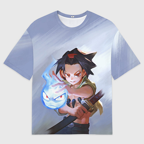 Мужская футболка оверсайз Asakura Yo / 3D-принт – фото 1