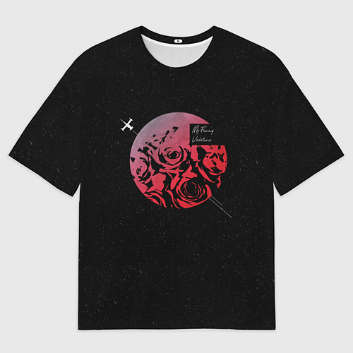Мужская футболка оверсайз Cowboy Bebop My funny Valentine / 3D-принт – фото 1