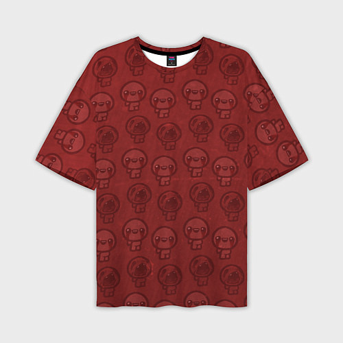 Мужская футболка оверсайз Isaacs pattern / 3D-принт – фото 1