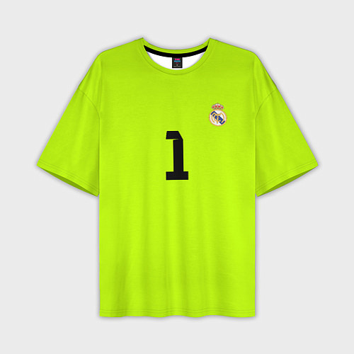 Мужская футболка оверсайз Iker Casillas / 3D-принт – фото 1