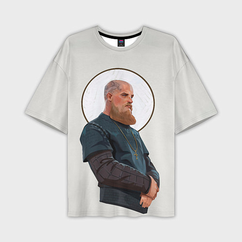 Мужская футболка оверсайз Ragnarr Saint / 3D-принт – фото 1