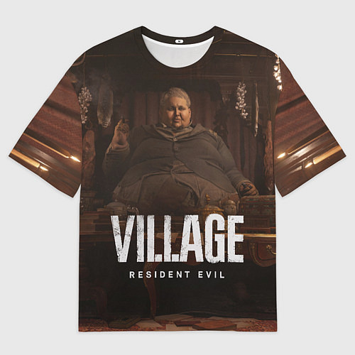 Мужская футболка оверсайз RESIDENT EVIL VILLAGE / 3D-принт – фото 1