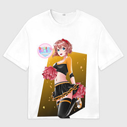 Мужская футболка оверсайз Saeri Doki Doki LiteratureClub