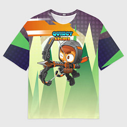 Футболка оверсайз мужская BTD6 Quincy, цвет: 3D-принт