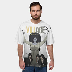 Футболка оверсайз мужская Дочери леди Димитреску, цвет: 3D-принт — фото 2