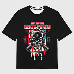 Мужская футболка оверсайз 5FDP Five Finger Death Punch