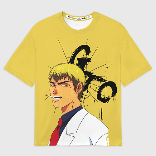 Мужская футболка оверсайз Крутой учитель Онидзука / 3D-принт – фото 1