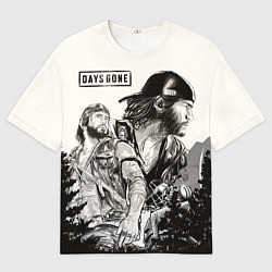 Футболка оверсайз мужская Days Gone, цвет: 3D-принт