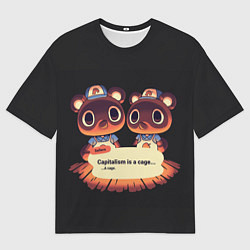 Футболка оверсайз мужская Seller Crossing, цвет: 3D-принт