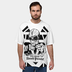 Футболка оверсайз мужская Five Finger Death Punch, цвет: 3D-принт — фото 2