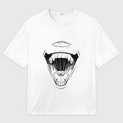 Мужская футболка оверсайз Sukunas Laugh