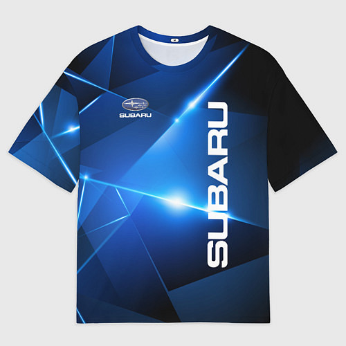 Мужская футболка оверсайз Subaru / 3D-принт – фото 1