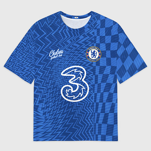 Мужская футболка оверсайз Хаверц Челси фома 20212022 / 3D-принт – фото 1