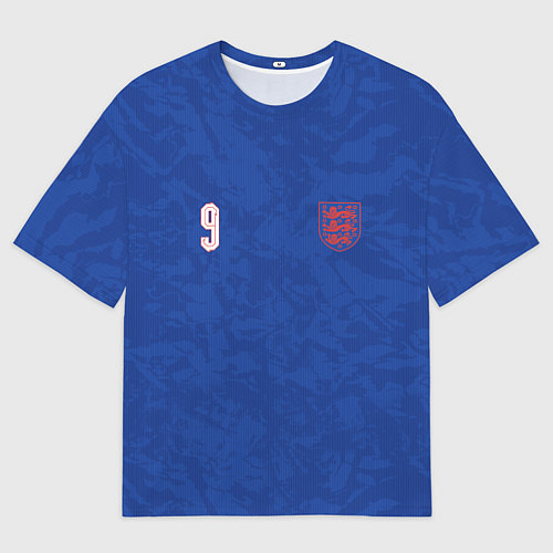 Мужская футболка оверсайз Выездная Форма Гарри Кейна / 3D-принт – фото 1